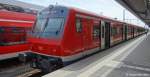 Die S2 nach Schwabach ist soeben in N�rnberg Hbf am Gleis 1 eingetroffen.