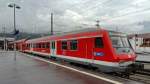 Der RE aus M�nchen Hbf im Endbahnhof Garmisch-Partenkirchen.