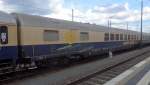 Ein Wagen der Bauart WGmz218 war an einem Juniabend 2015 in Bamberg anzutreffen.