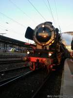 Die 01 1066 im besten Abendlicht in Bremen (am 27.06.2015)