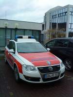 PKW VW Passat als Einsatzwagen der Kreisfeuerwehr der KV Bad Drkheim am 07.11.2013