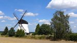 Windmühle 1867 erbaut aus Backsteinen als Turmholländer.