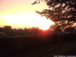 Sonnenaufgang ber Rgen am 7.9.14