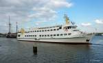 Seebäderschiff LADY VON BÜSUM überwiegend im Verkehr zwischen Büsum und Helgoland.