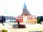 Marktplatz in Barth am 9.5.12