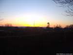 Sonnenaufgang ber Rgen am 16.4.14