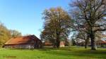 Historische Stallgebäude in Veerßen bei Uelzen.