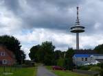 Funkturm am Kummenkampsweg in Becklingen, Niedersachsen.