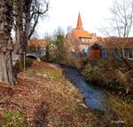 Bienenbüttel im Landkreis Uelzen, der Barum-Bienenbütteler Mühlenbach.