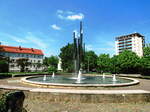 Buna-Brunnen in Halle (Saale) am 19.5.17