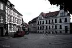 Osterwieck - Rathaus (Gebäude rechts im Bild) im September 2009.