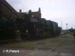 52 8184-5 wartet auf den Wechsel beim Fotogterzug. Stafurt Mai 2006