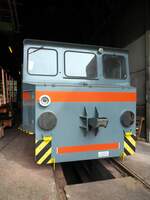 Rangiertraktor im Eisenbahnmuseum Weimar am 05.08.2018.