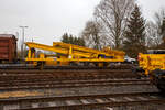 Die Plasser & Theurer Beladestation BLS 2000 (BLS 40 – 2000) der HERING Bahnbau (Burbach) Schweres Nebenfahrzeug Nr.