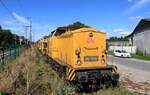 DB 203 313-2 REV/BCS X/11.03.20 von der Laderampe in Jübek aus aufgenommen. 07.09.2025 DB 203 313-2 REV/BCS X/11.03.20 von der Laderampe in Jübek aus aufgenommen. 07.09.2025