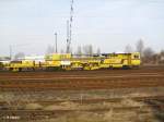 Baumaschine in Leipzig Schnefeld.
