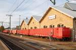 Gesamtbild vom Rettungszug Fulda am 05.10.2015 in Fulda, jedoch ohne Lok.