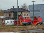 Die in Hof stationierte Schneeschleuder der Baureihe 753.2 / Bauart BA 832, Schweres Nebenfahrzeug Nr.