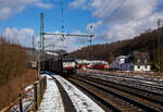 Die an die SBB Cargo International AG vermietete MRCE Dispolok ES 64 F4 - 091 bzw.