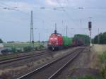 BR 230 f�hrt T�glich mit dem G�terzug in Mangolding vorbei