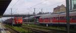 Ein G�terzug im Regensburger Hbf
