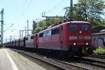151er doppel bei der Durchfahrt im Bahnhof Hamburg-Harburg(04.06.2011)