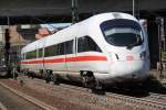 ICE-T von Hamburg-Altona Richtung Stuttgart/Mnchen bei der Ausfahrt in Bahnhof Hamburg-Harburg.(04.06.2011)