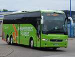 Volvo 9700 von Flixbus/Höner Touristik aus Deutschland in Rostock.