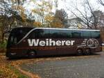 Setra 416 HDH von Weiherer aus Deutschland in Binz.