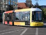 Flexity Nr. A-8021 der BVG in Berlin.