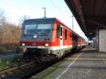 Am 12.12.2015 fuhr der RE4 nach Lübeck Hbf mit dieser 628