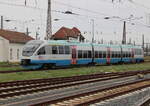 VT 0004 als RB 27735 von Grimma ob Bf nach Leipzig bei der Einfahrt am 08.08.2025 im Leipziger Hbf.