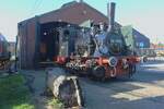 Frh am 14 Oktober 2023 geniesst 89 7220 der MBS die Sonnenschein in Haaksbergen.