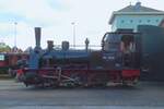 Frh am 14 Oktober 2023 geniesst 89 7220 der MBS die Sonnenschein in Haaksbergen.