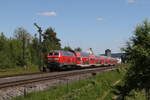 218 416 aus Hof kommend am 12.