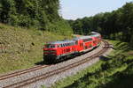 218 423 aus Regensburg kommend am 20. Juni 2026 bei Pirkensee.