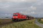 245 027 mit einem  Sylt-Shuttle  auf dem Weg nach Westerland/Sylt.