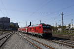 245 010 mit dem Regionalzug nach Mhldorf bei der Einfahrt in den Ostbahnhof Mnchen am 14.