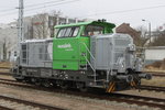 650 114-8 stand am 26.03.2016 im Rostocker Hbf.