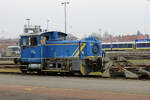 evb 333 172-5 am 08.03.2026 in Bremervörde / EVB Betriebshof.