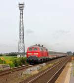 218 389 und 345 mit IC Richtung Hamburg.