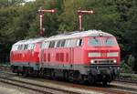 DB 218 369 und 491 Niebll 23.09.2018