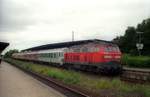 DB 218 283-0 Husum Bhf 01.07.2000