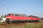 DB 218 343-2 und 366-3 Niebll 17.06.2019