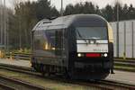 BeaconRail 1223 013-4 abgestellt im Bw der NOB in Husum.