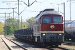 SLRS 132 068-8/232 068-7 mit Langschienen Transport, Itzehoe 08.05.2022 Bild: D.Pinto I