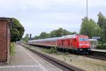 DB 245 022-9 mit MB Ersatzpark Husum 23.09.2018