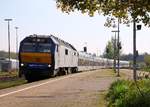 NOB/VT 251 007-1 mit NOB nach Westerland, Hususm 27.04.2014