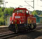 DB 261 100-2(Voith L04-10151 REV/IS910/VTLT/03.13)rauschte am 24.07.2013 mit ordentlichem Tempo durch Schleswig.