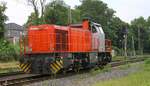 Railflex Lok 3  Ruhrpott-Sprinter  275 814-2 wartet auf Ausfahrt, Ratingen-Lintorf 05.06.2024